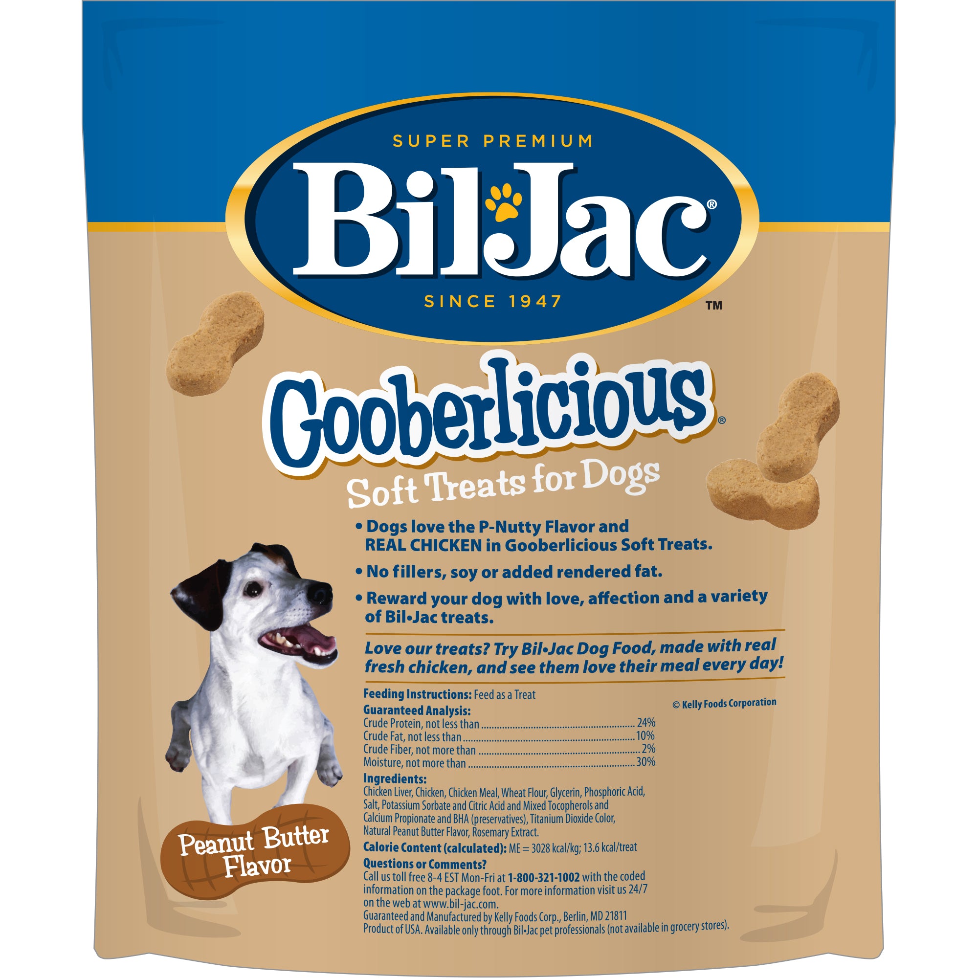 SNACK BIL JAC GOOBERLICIOUS 113GR