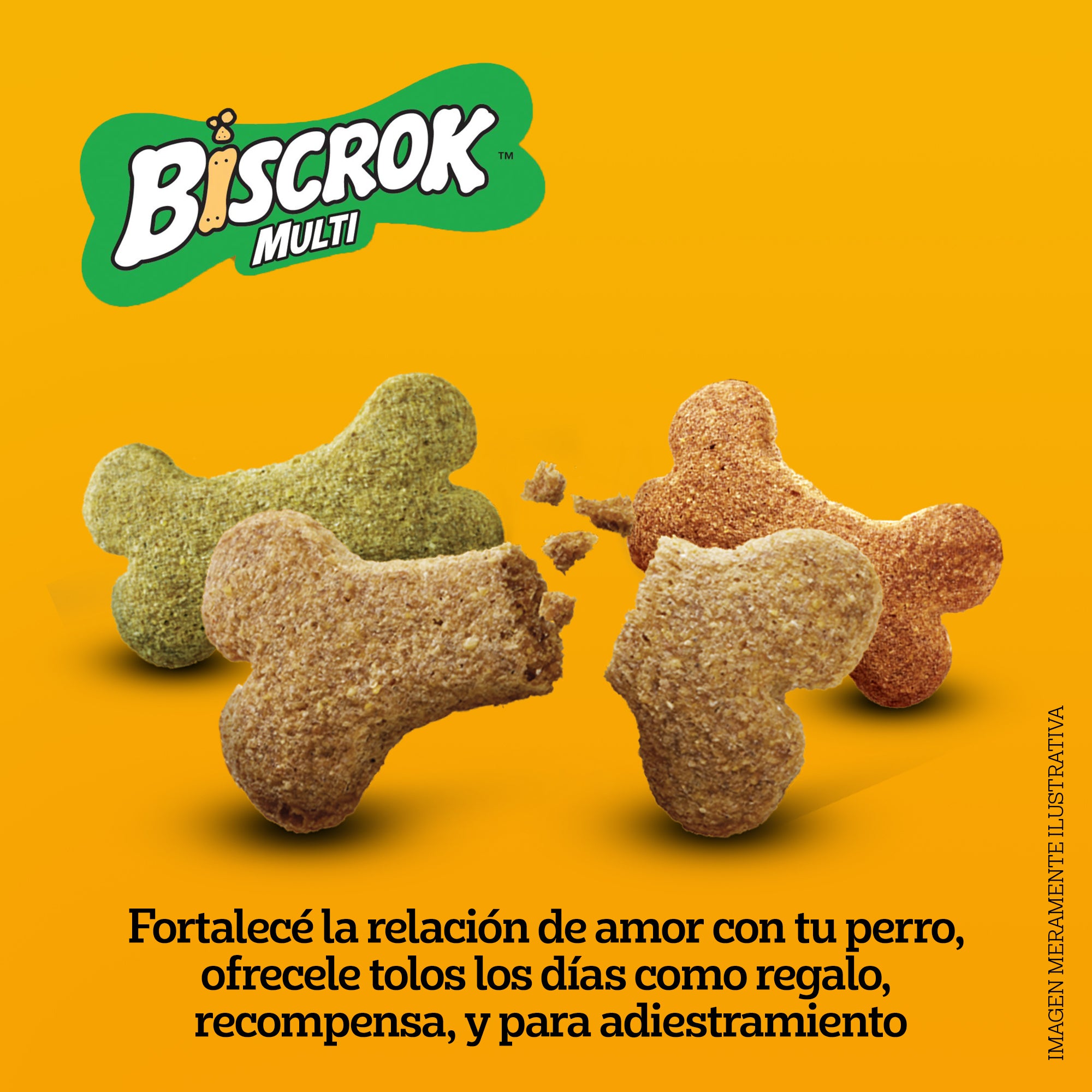 GALLETAS BISCROK MULTI PEDIGREE 500GR.