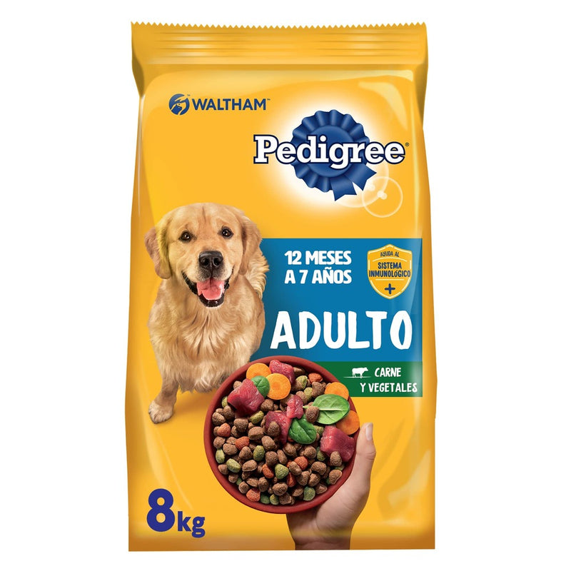 PEDIGREE ADULTO CARNE VEGETAL 8KG