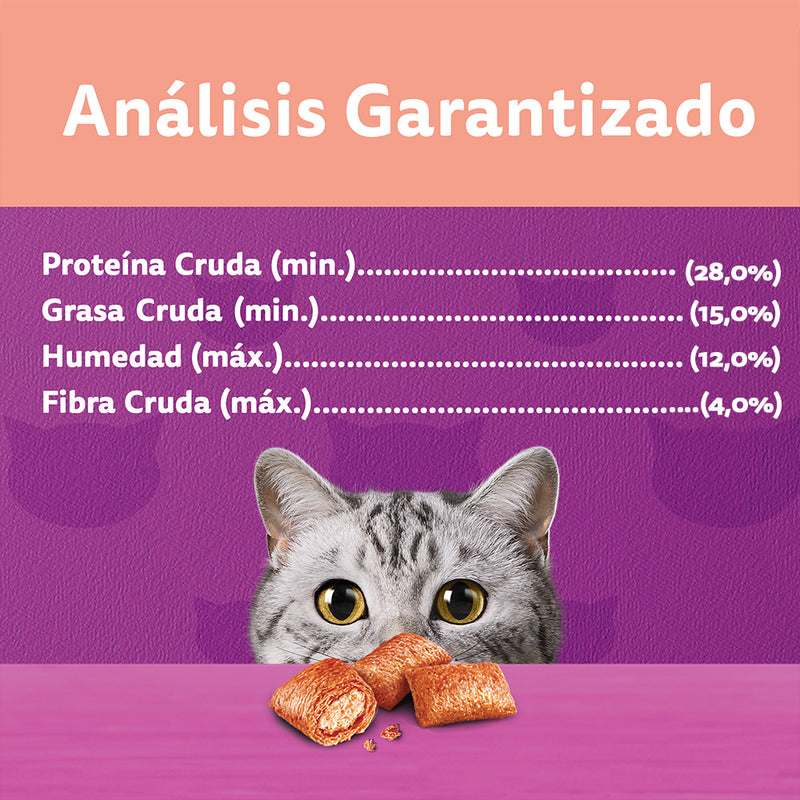 SNACK WHISKAS DELICIOSO SALMON 40GR
