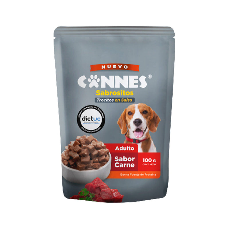 CANNES SOBRE ADULTO CARNE 100GR