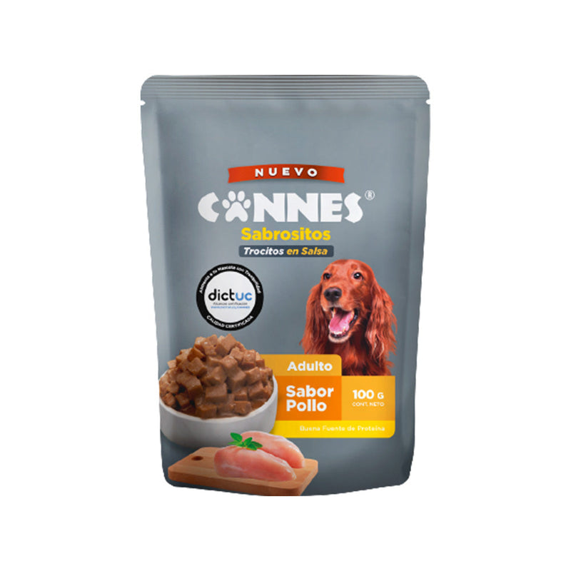 CANNES SOBRE ADULTO POLLO 100GR