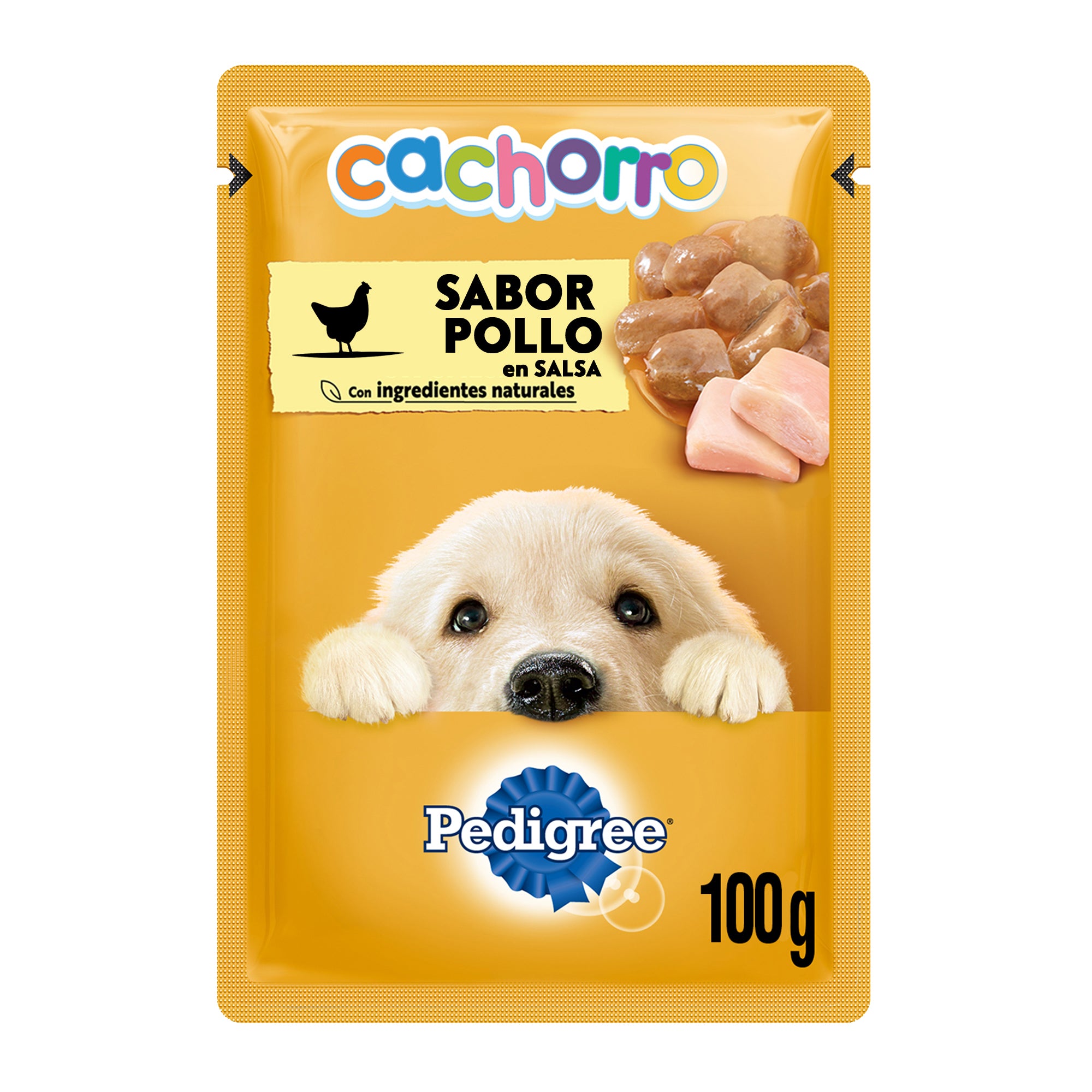 PEDIGREE CACHORRO POLLO 100GRS