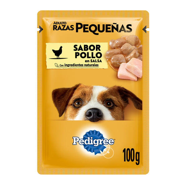 PEDIGREE SOBRE RAZAS PEQUEÑAS POLLO 100GRS