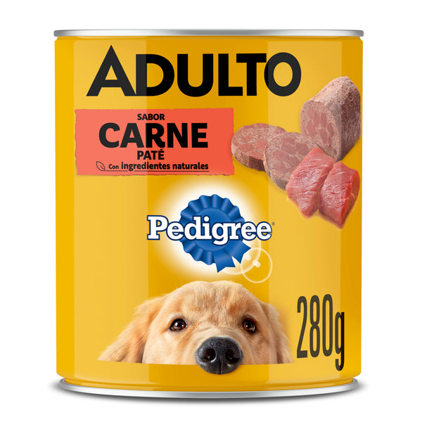 LATA PEDIGREE ADULTO V/P PATE CARNE 280GR