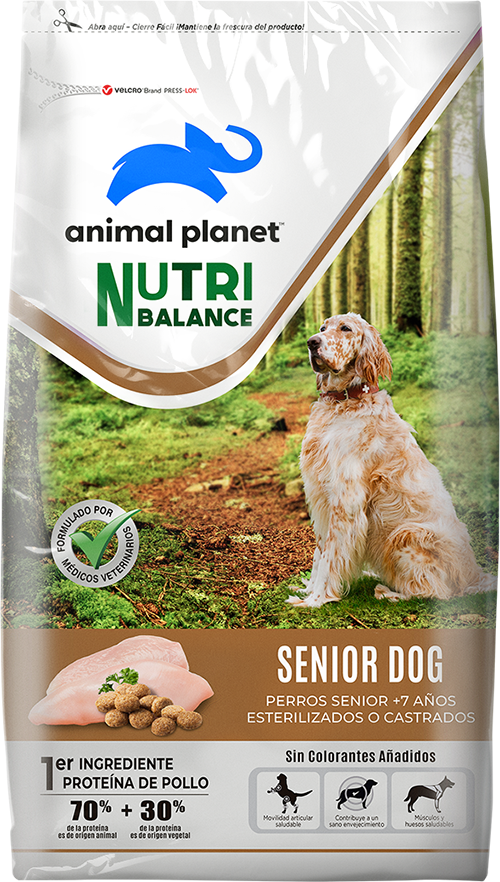 ANIMAL PLANET PERRO SENIOR 12KG