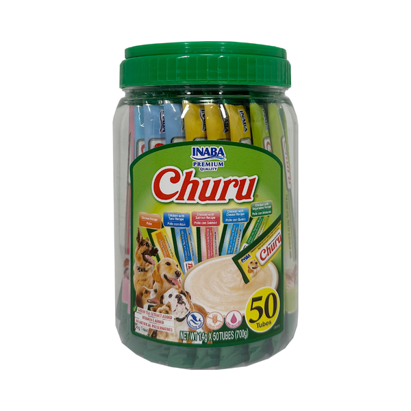 CHURU DOG VARIETIES CHICKEN 50P FRASCO 700GR