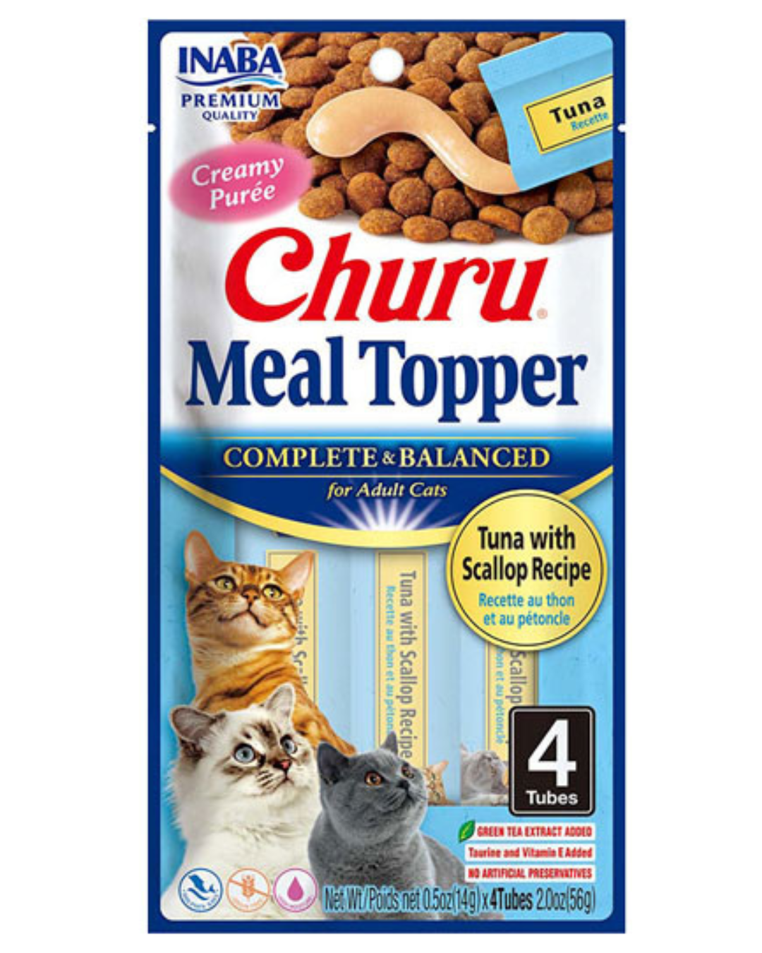 CHURU MEAL TOPPER ATUN SCALLOP 56GR
