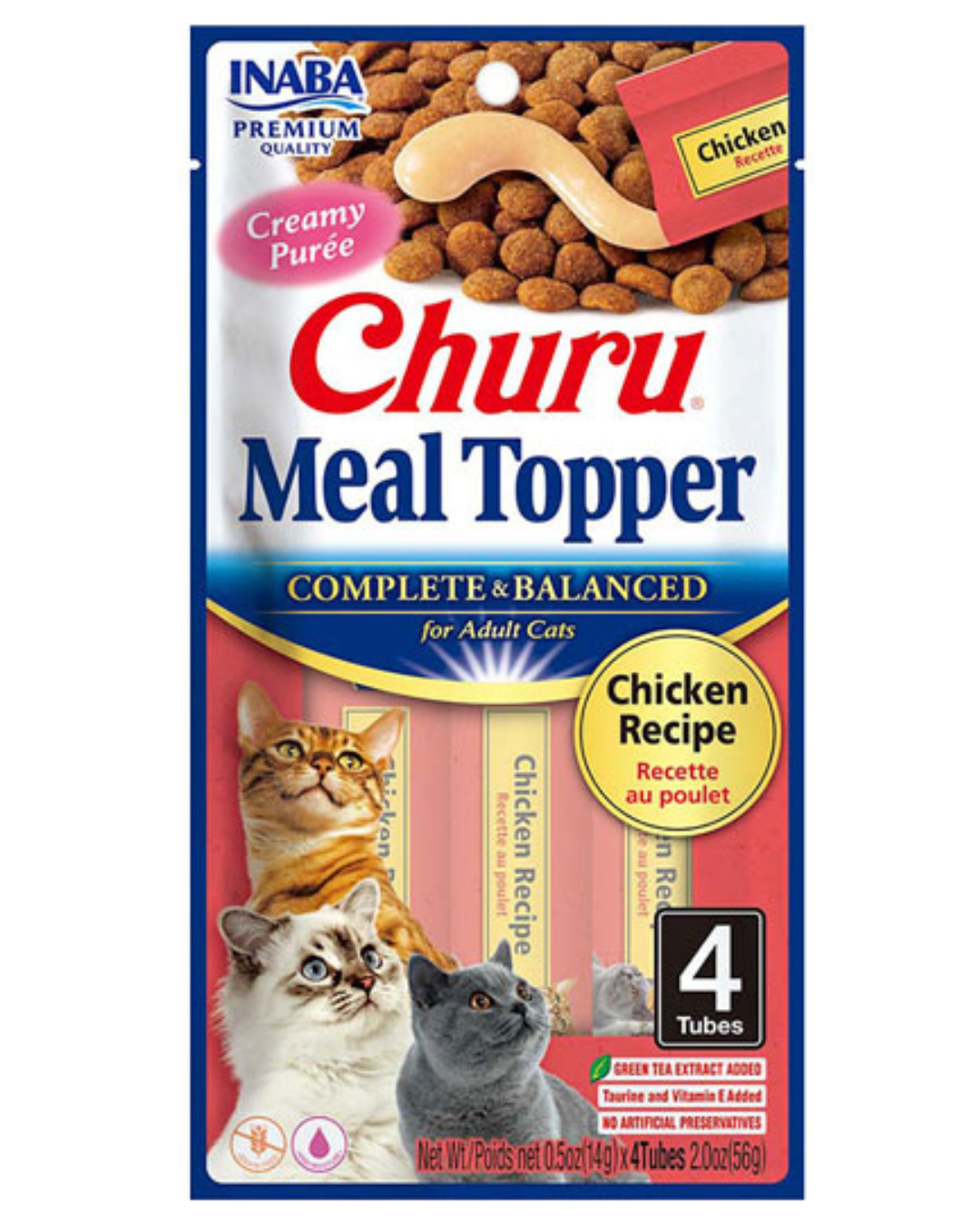 CHURU MEAL TOPPER POLLO 56GR