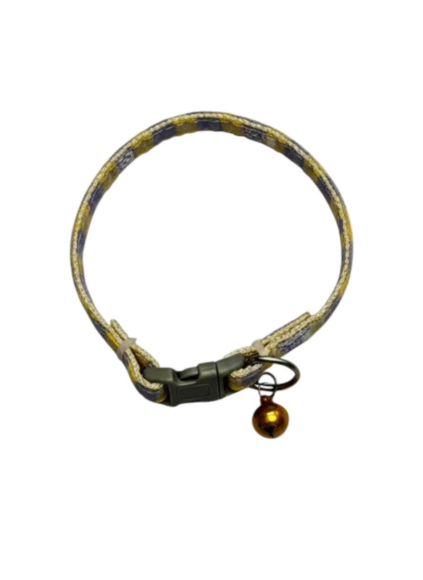 PLAID PET COLLAR 1CM