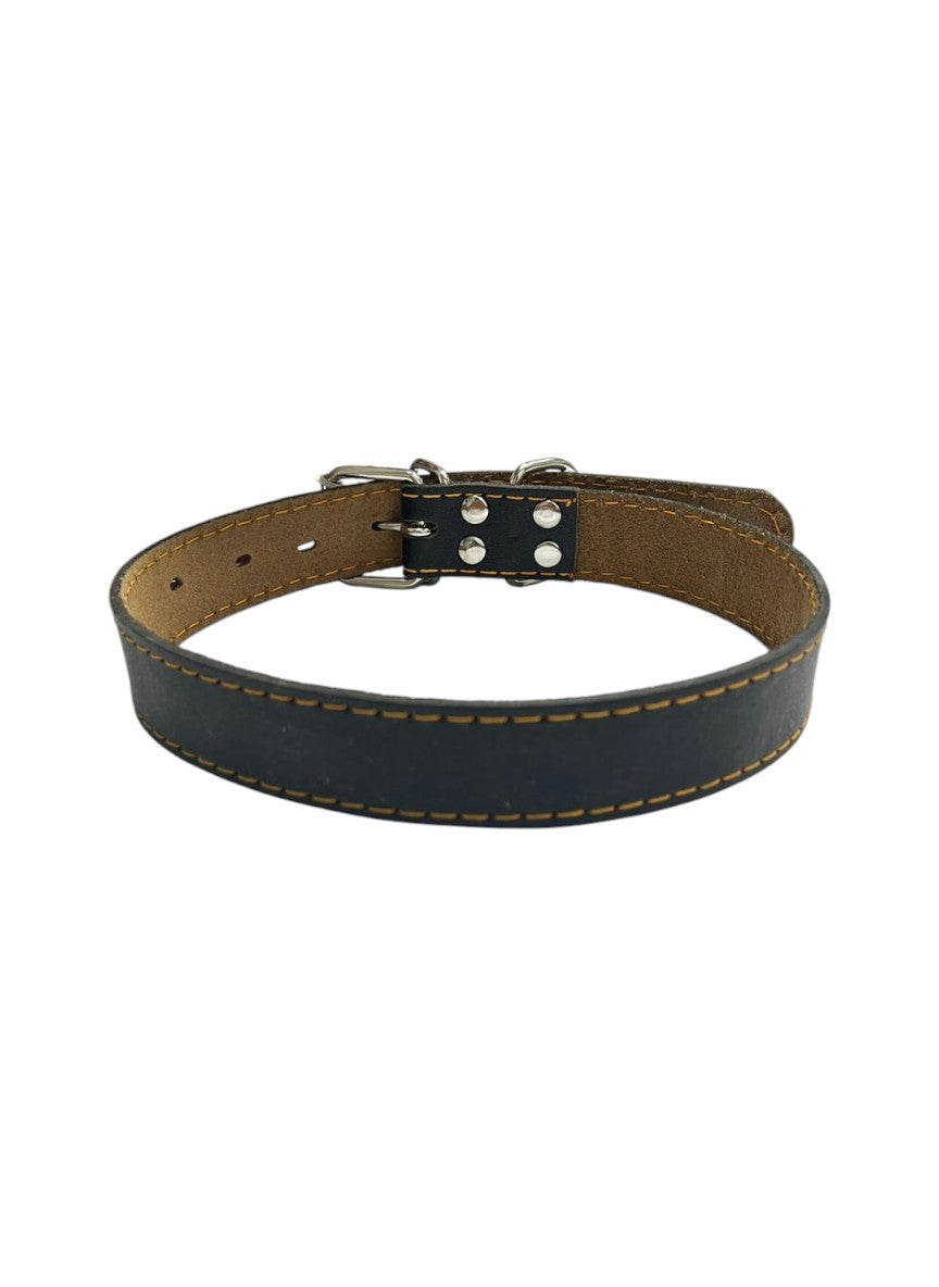 LEATHER DOG COLLAR, SIZE 3CMX65CM