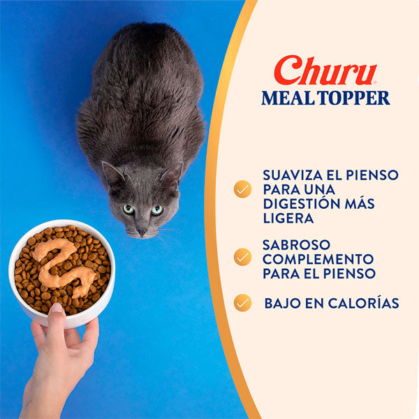 CHURU MEAL TOPPER ATUN SCALLOP 56GR