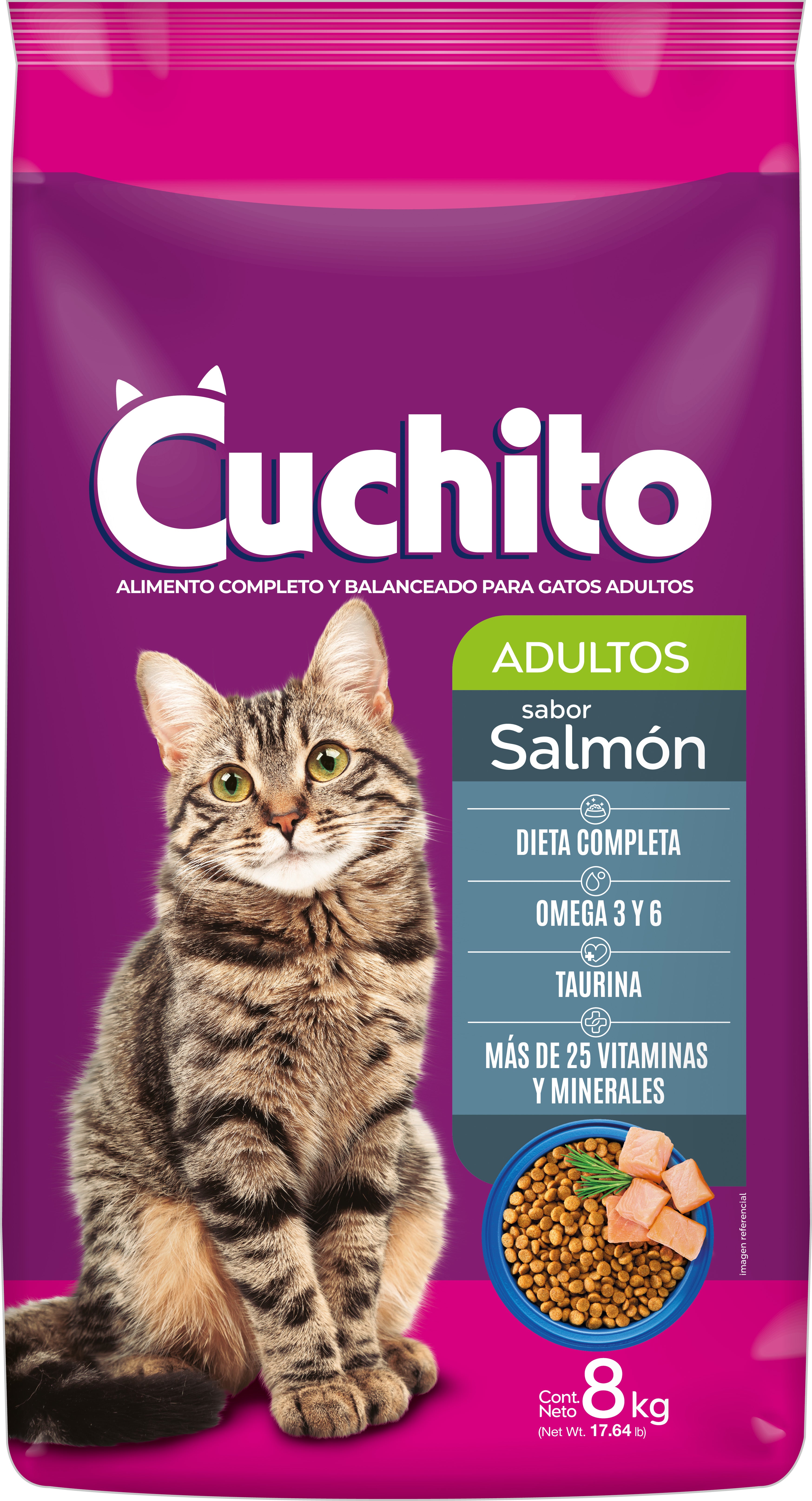 CUCHITO ADULTO SALMON 8KG