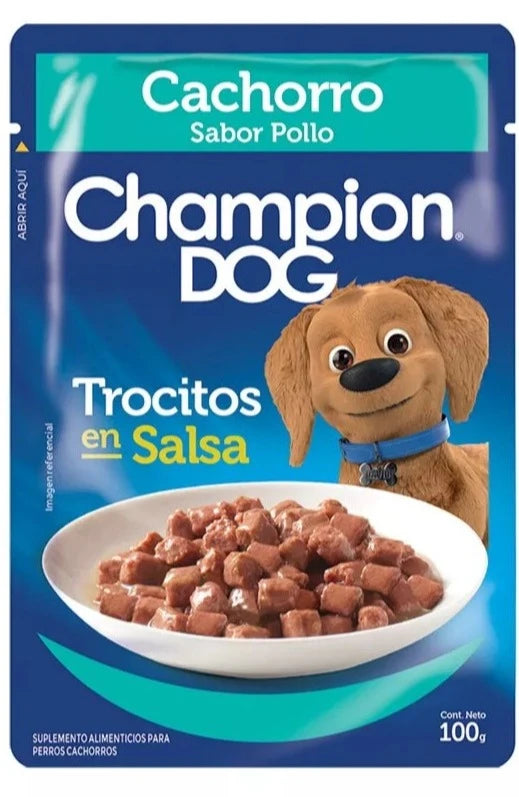 CHAMPION DOG SOBRE CACHORRO 100GRS