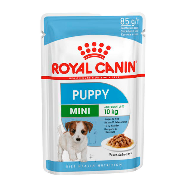 ROYAL SOBRE PERRO MINI PUPPY 85GR