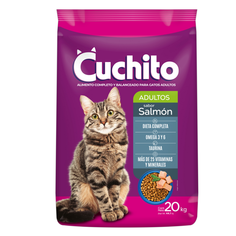 CUCHITO ADULTO SALMON 20KG