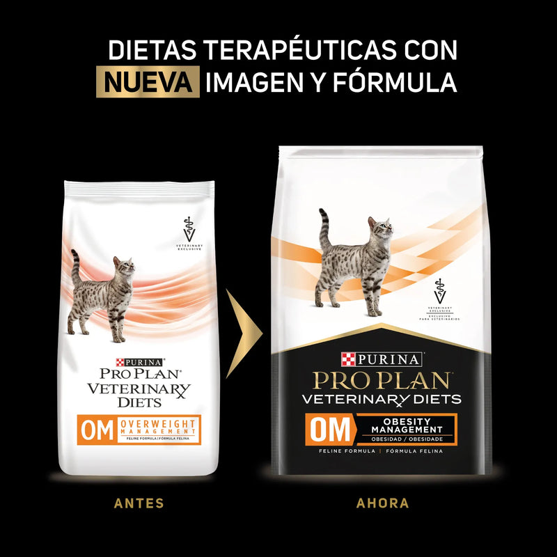 PROPLAN FELINE VETERINARY DIET OM OBESIDAD 1.5KG
