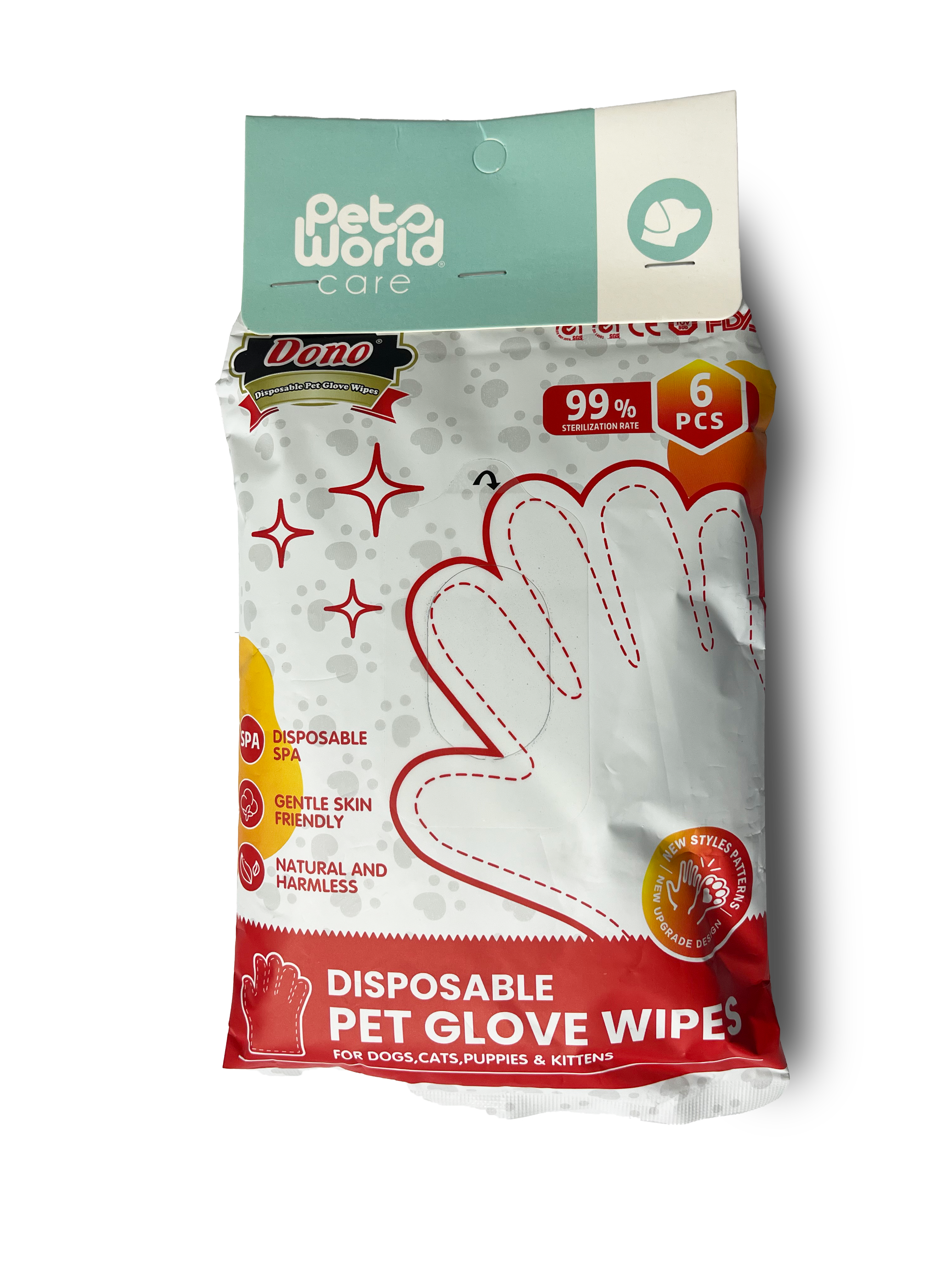 GUANTES DESECHABLES LIMPIA MASCOTAS (M10523)