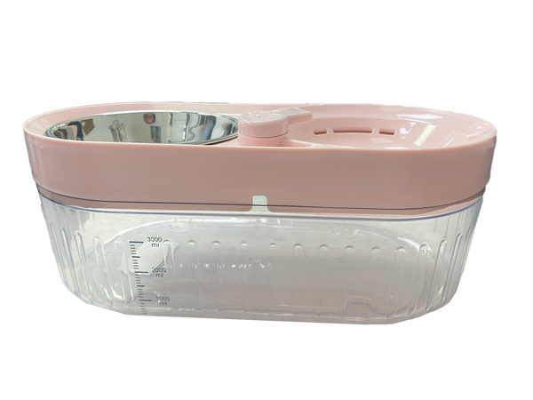 BEBEDERO AUTOMATICO DOBLE  ROSADO (M11492)