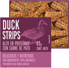 SNACK CHAMPION DOG NUTRALIFE DUCK STRIPS 65GR