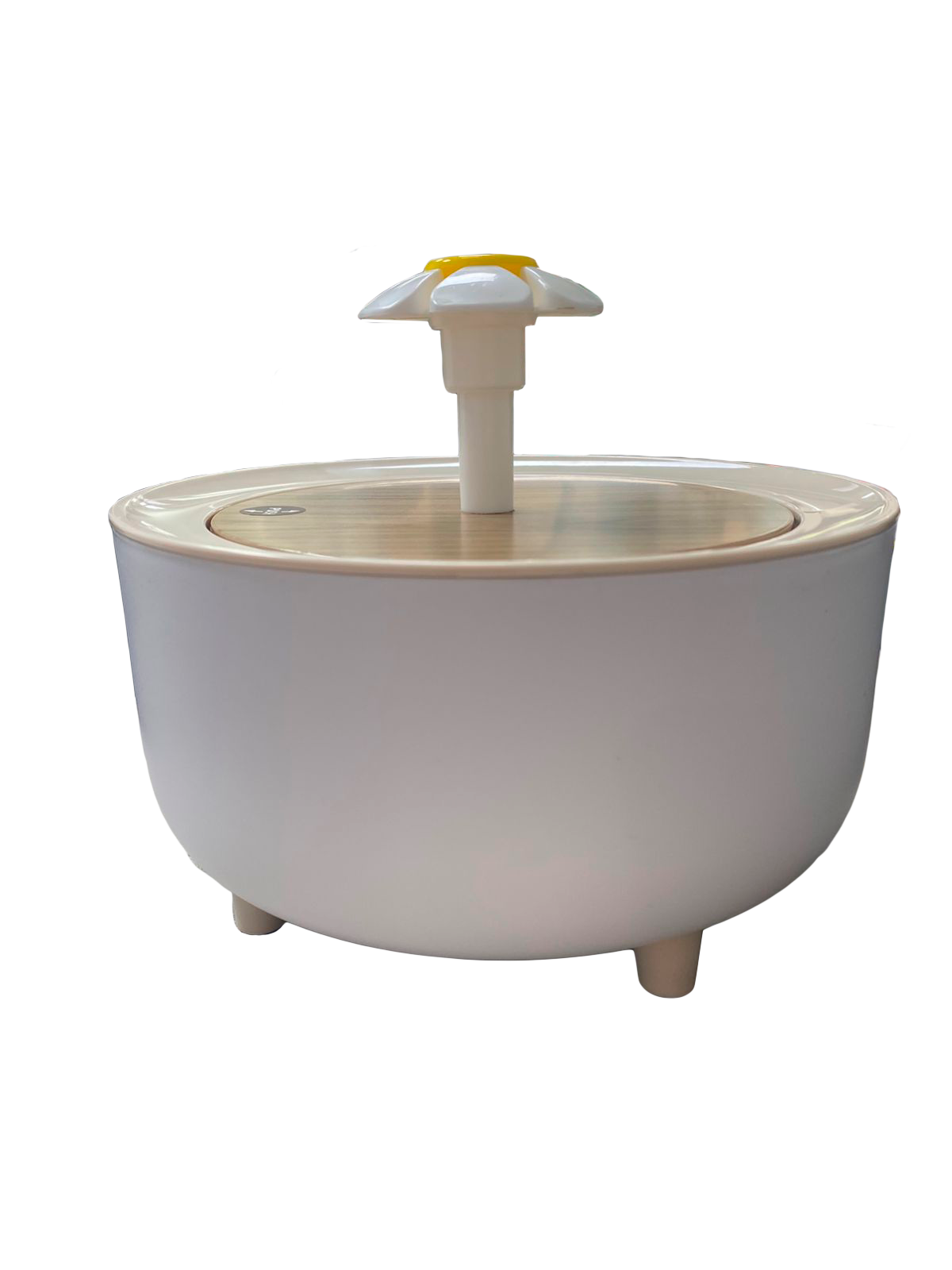 BEBEDERO AUTOMATICO FLOR BEIGE (M10734)