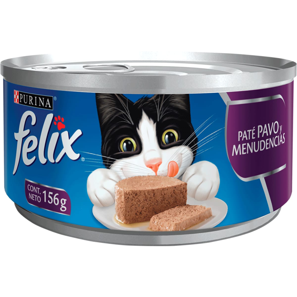 LATA FELIX GATO PAVO PATE 156GR