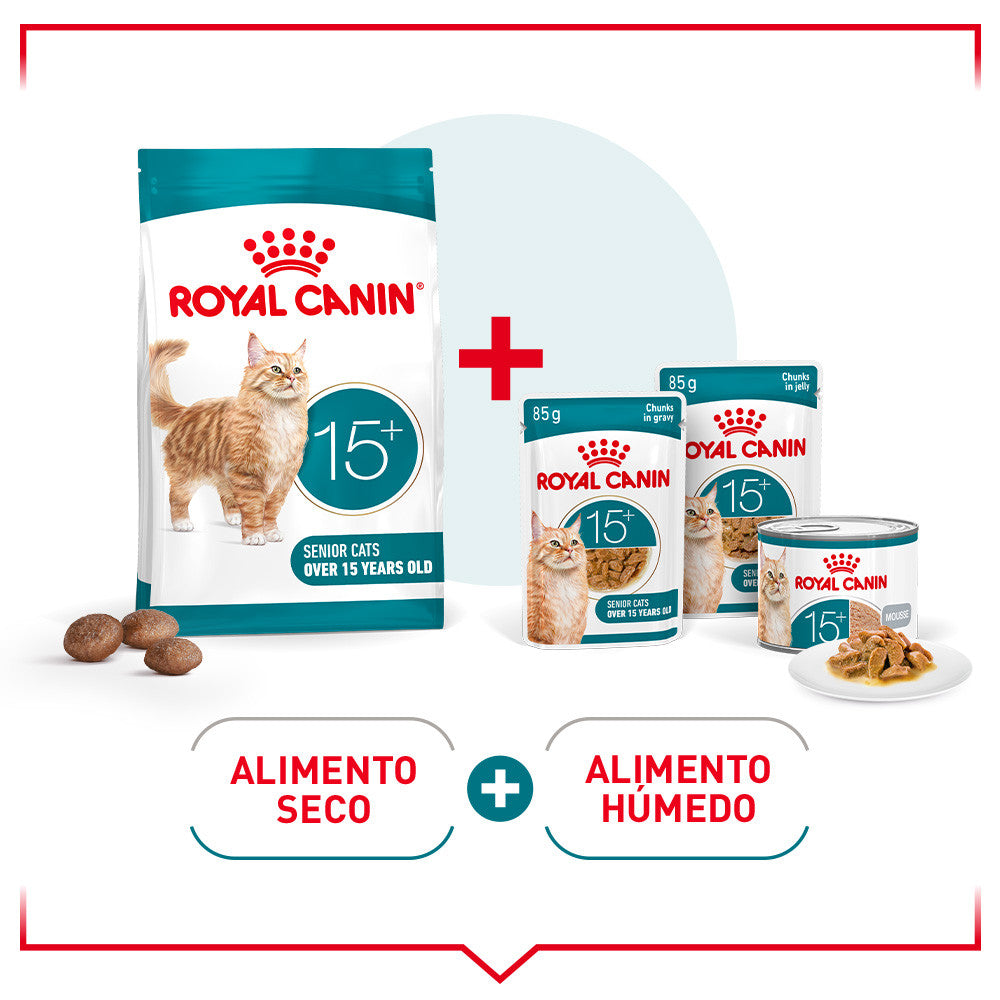 ROYAL CANIN SOBRE AGEING 15+ GATO 85GR