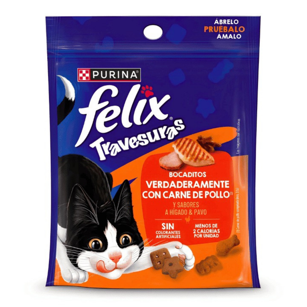 SNACK FELIX TRAVESURAS POLLO 40G