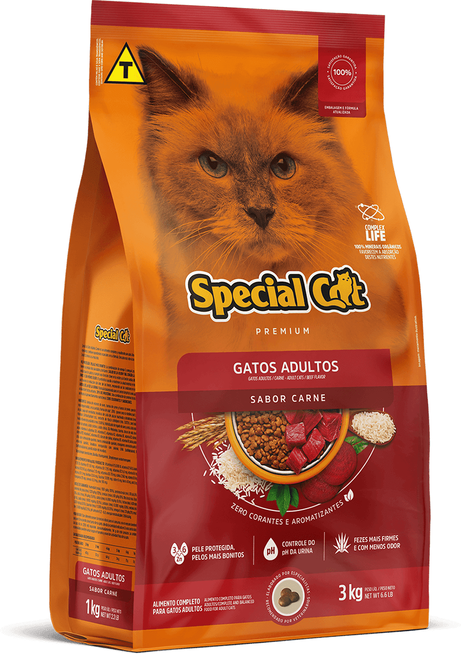 SPECIAL CAT ADULTO CARNE 3KG