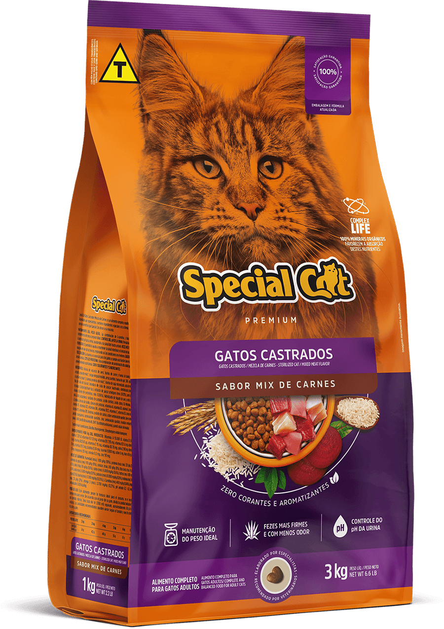 SPECIAL CAT CASTRADO 3KG