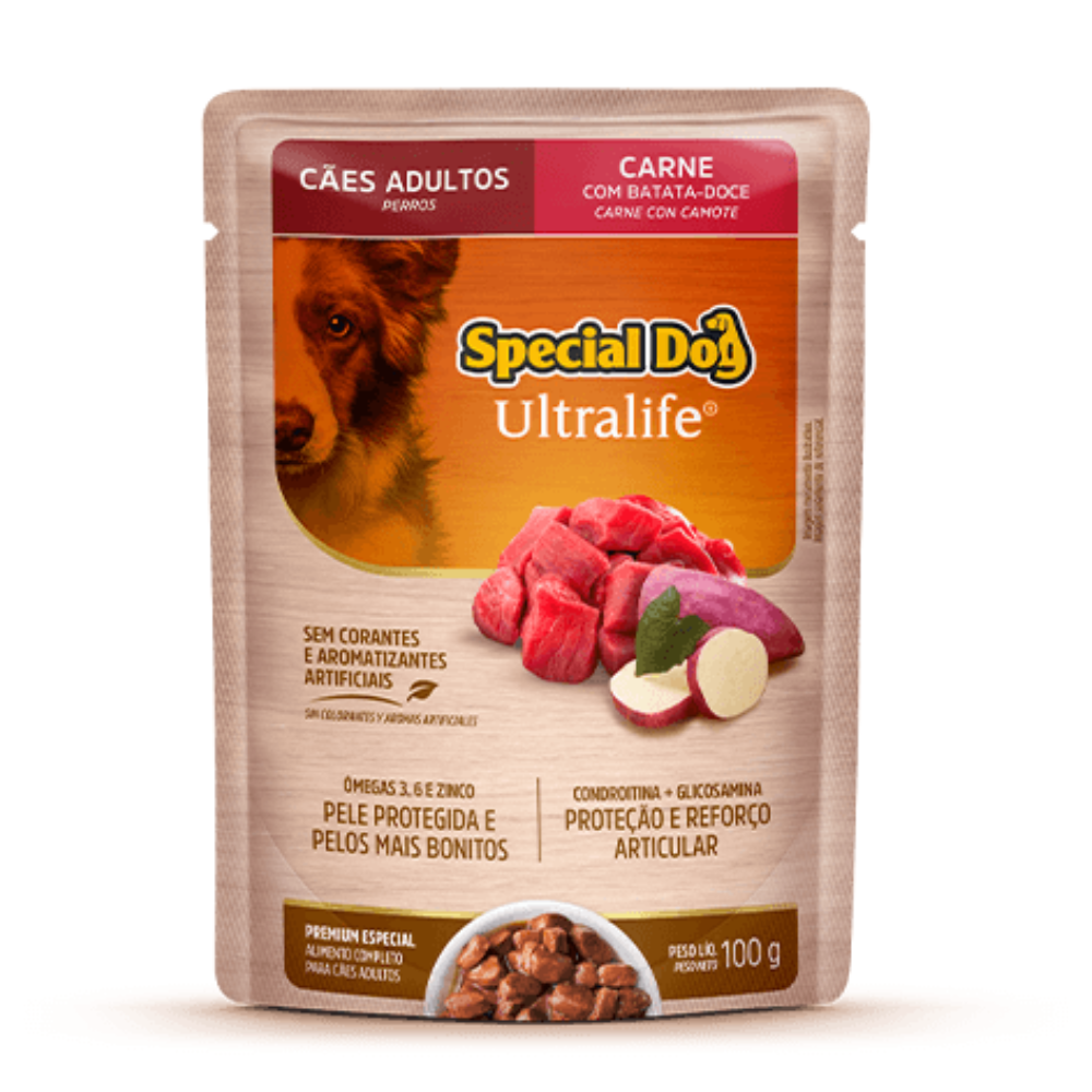 SPECIAL DOG SOBRE ADULTO CARNE 100GR