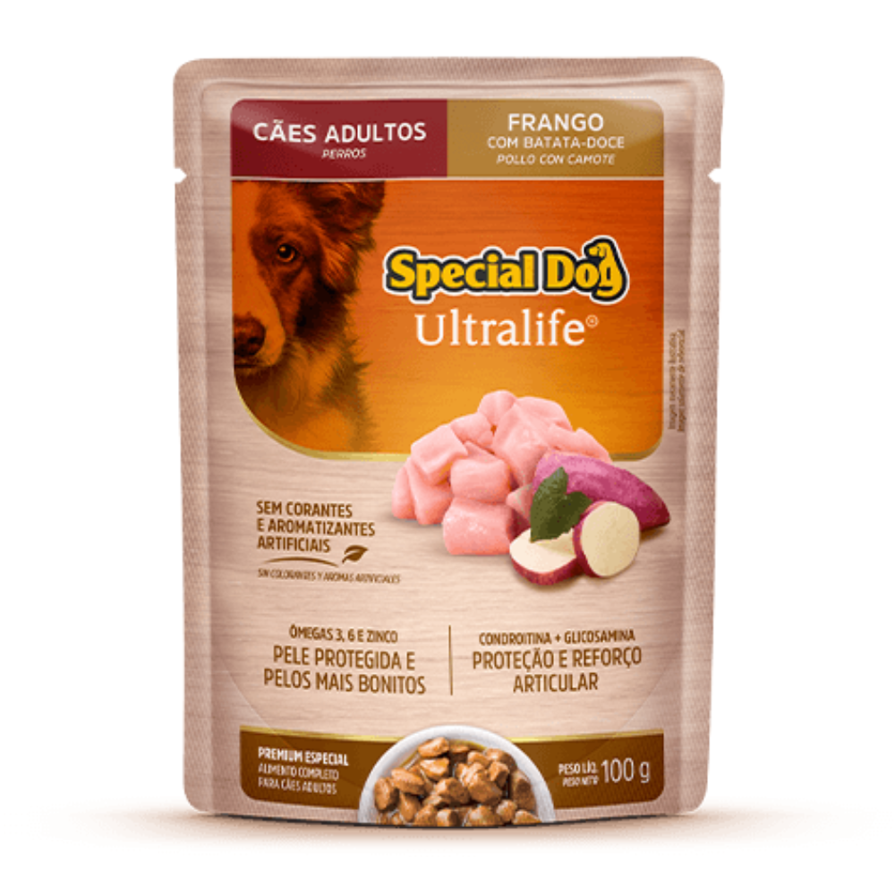 SPECIAL DOG SOBRE ADULTO POLLO 100 GR