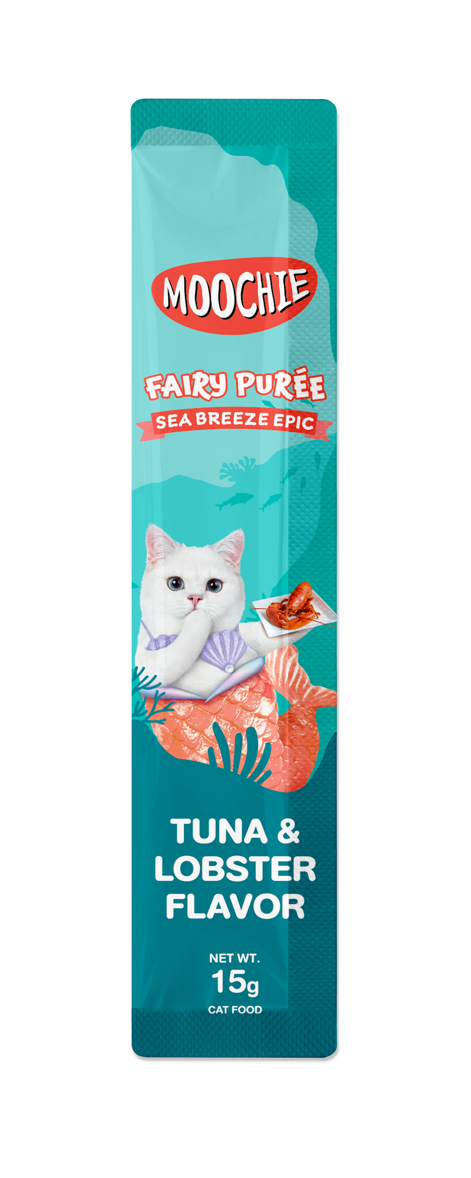MOOCHIE TUBO GATO LANGOSTA Y ATUN 15GR