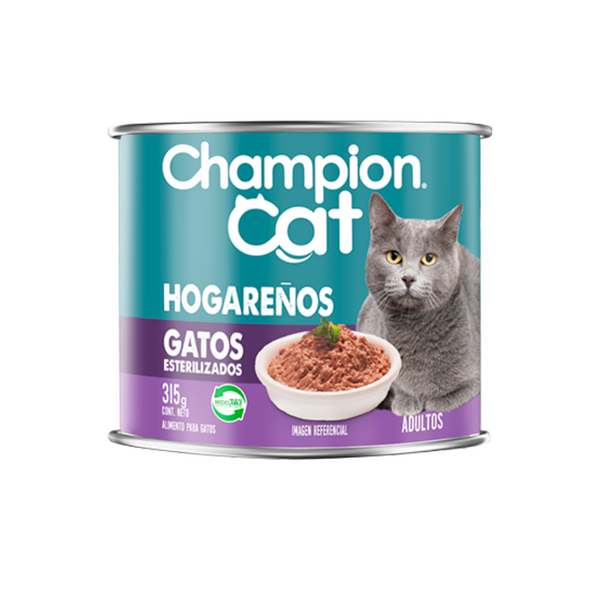 LATA CHAMPION CAT INDOOR SALMON 315GR