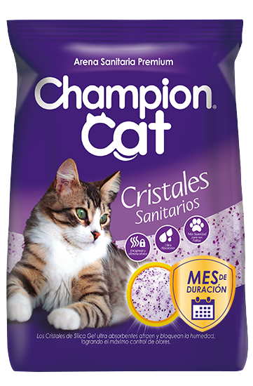 ARENA CHAMPION CAT CRISTALES SANITARIA 1.6KG