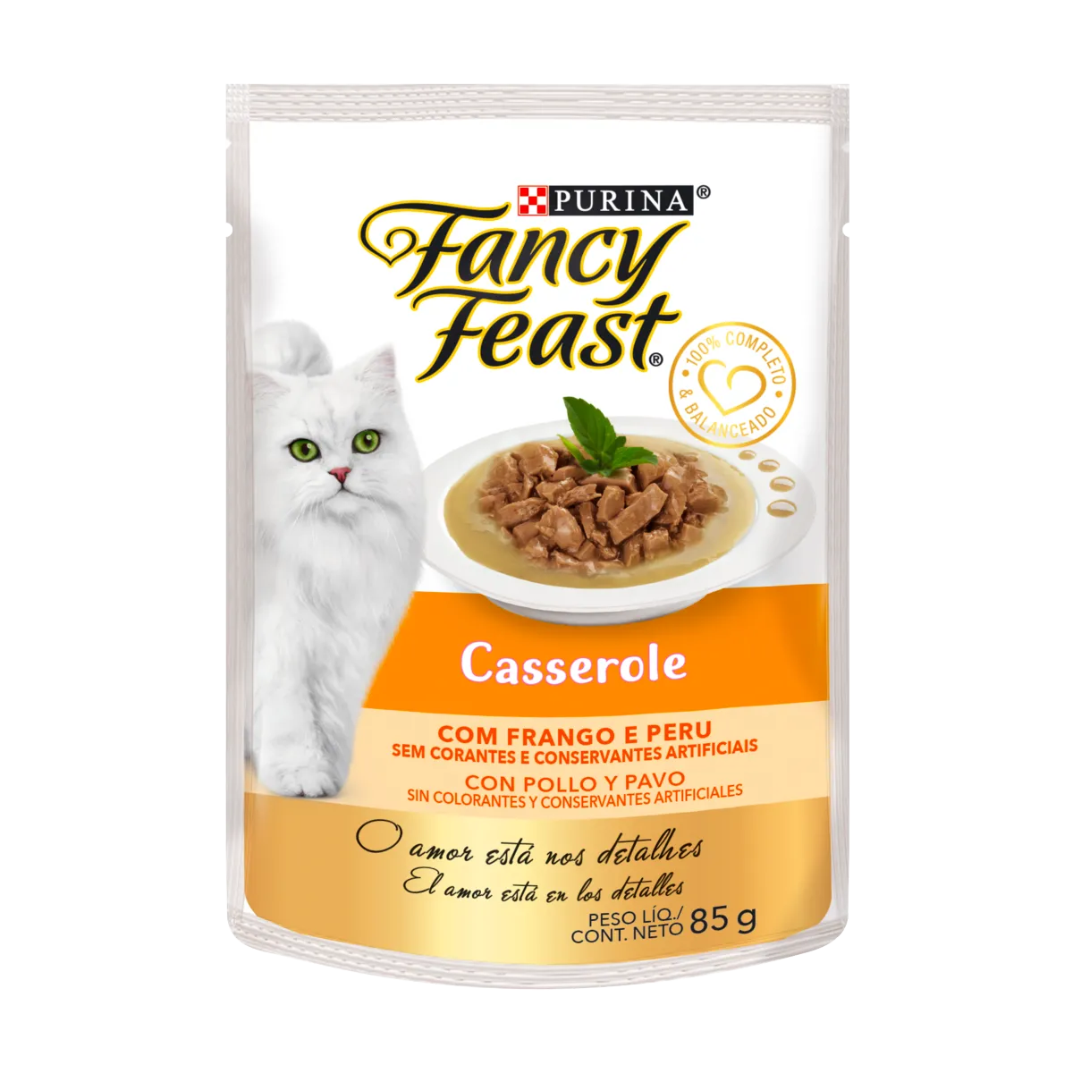 FANCY FEAST SOBRE CASSEROLE POLLO Y PAVO 85GR