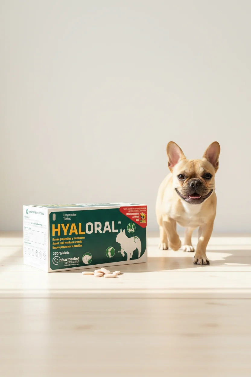HYALORAL RAZAS PEQUEÑAS Y MEDIANAS X 10 COMPRIMIDOS