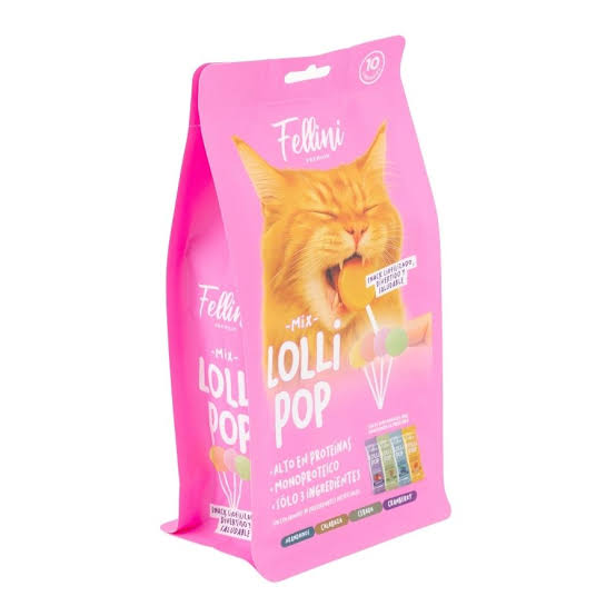 SNACK FELLINI LOLLIPOP MIX 10UNI