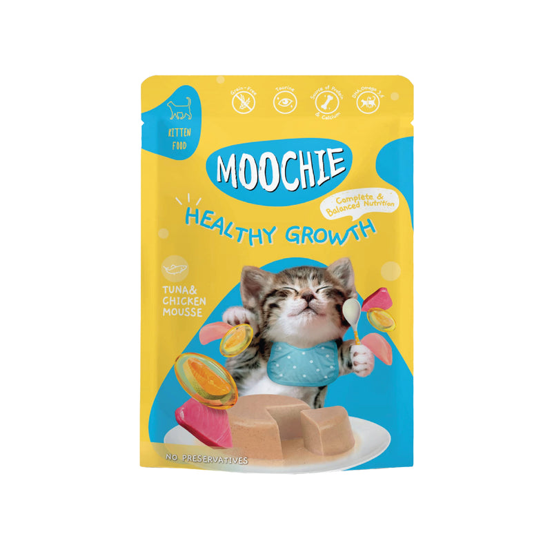 MOOCHIE SOBRE GATITO ATÚN POLLO 70GRS HEALTHY GROWTH