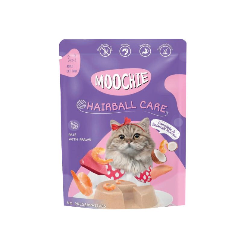 MOOCHIE SOBRE GATO CAMARON 70GRS HAIRBALL CARE