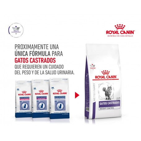 ROYAL CANIN CASTRADOS CONTROL DE PESO 1.5KG