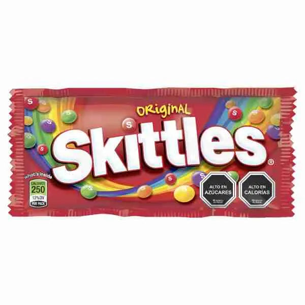 DULCES SKITTLES ORIGINAL 61.5GR
