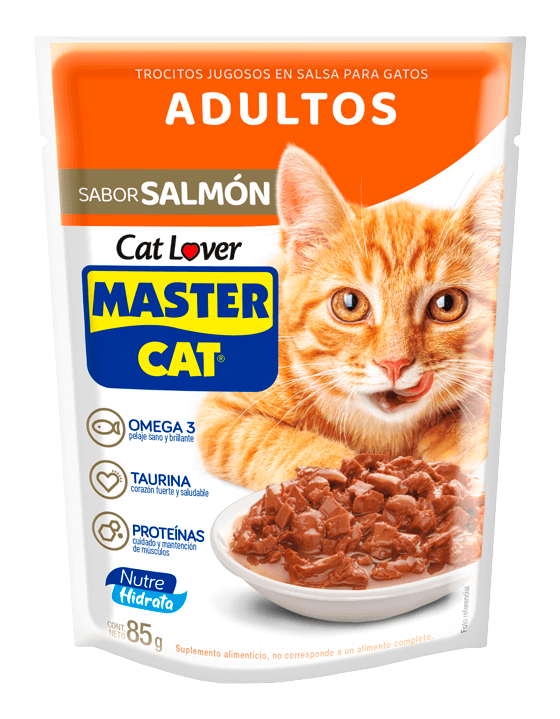 MASTERCAT SOBRE ADULTO SALMON 85GR