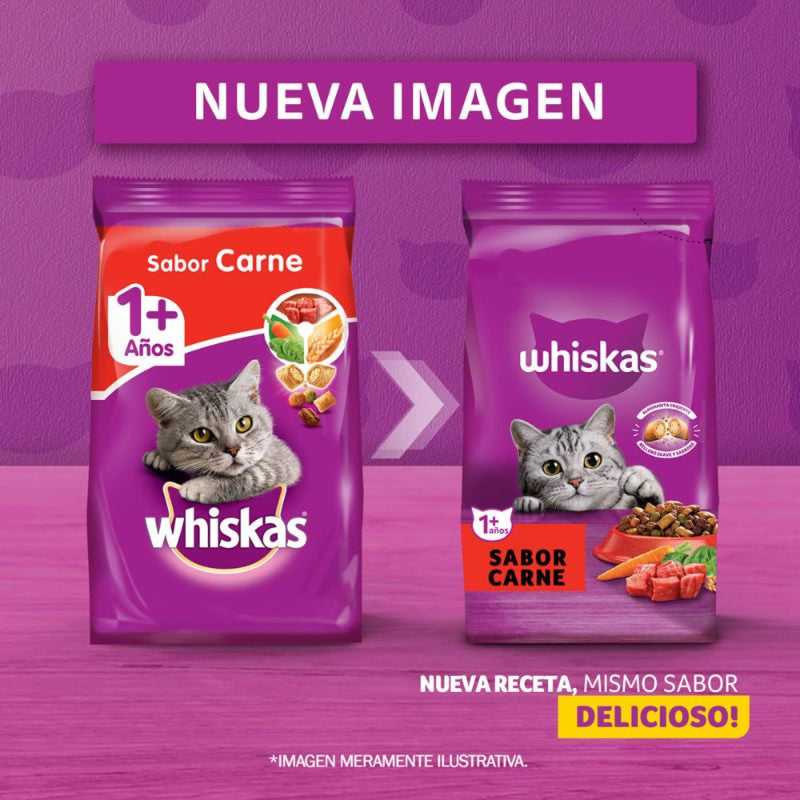 WHISKAS CARNE 10KG