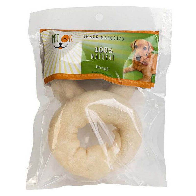 HUESO CARTILAGO PET OK BLANCO DONUT 3.5P