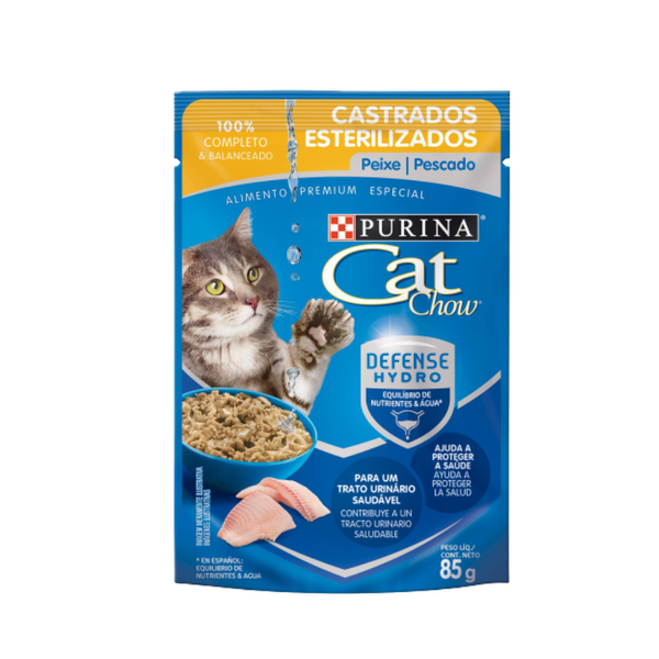 CATCHOW SOBRE ESTERILIZADO PESCADO 85GR