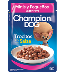 CHAMPION DOG SOBRE R/P PAVO 100GR
