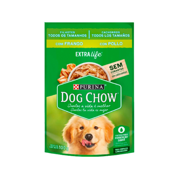 DOG CHOW SOBRE CACHORRO POLLO 100GR