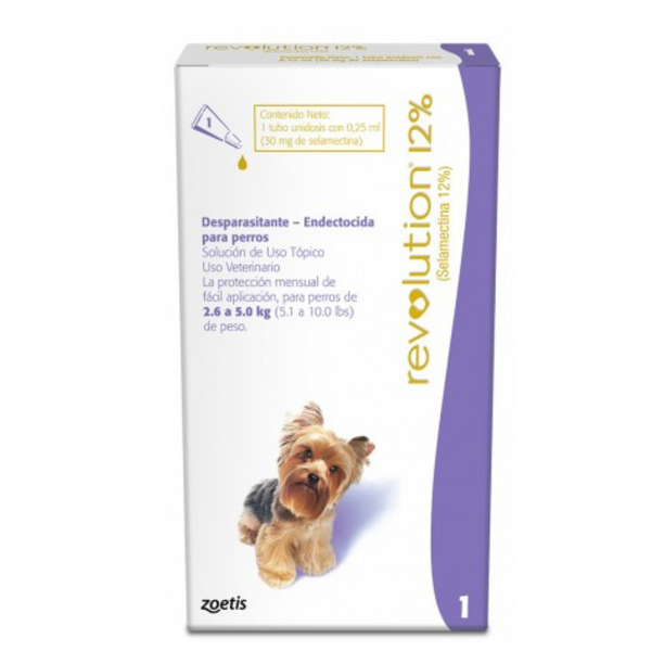 PIPETA REVOLUTION PERRO 2.6 A 5KG