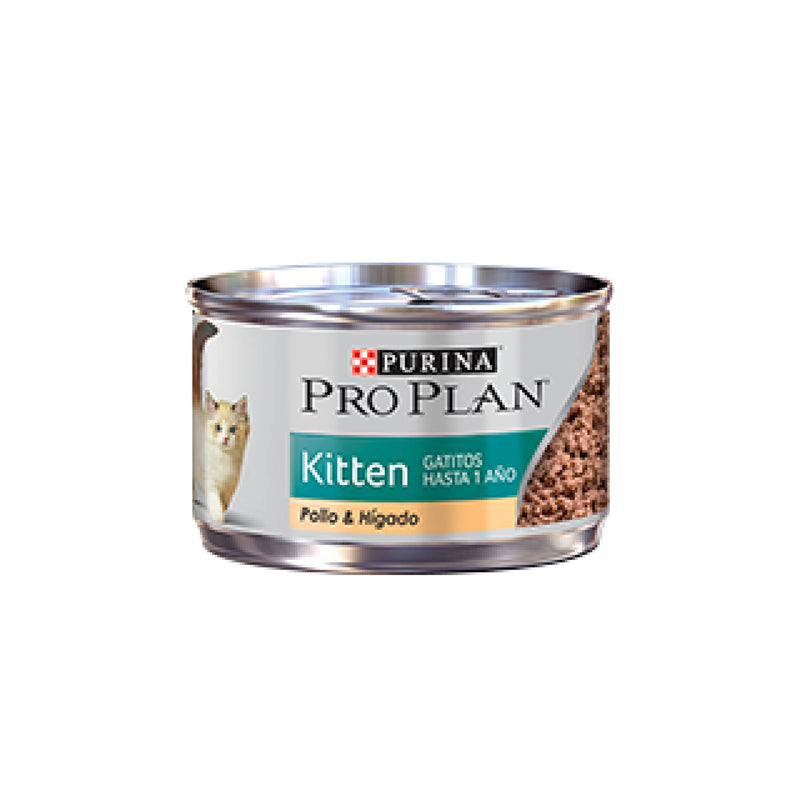 LATA PROPLAN KITTEN POLLO E HIGADO 85GR  